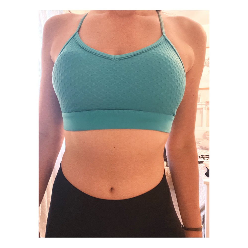 Lorna Jane Turquoise Bra